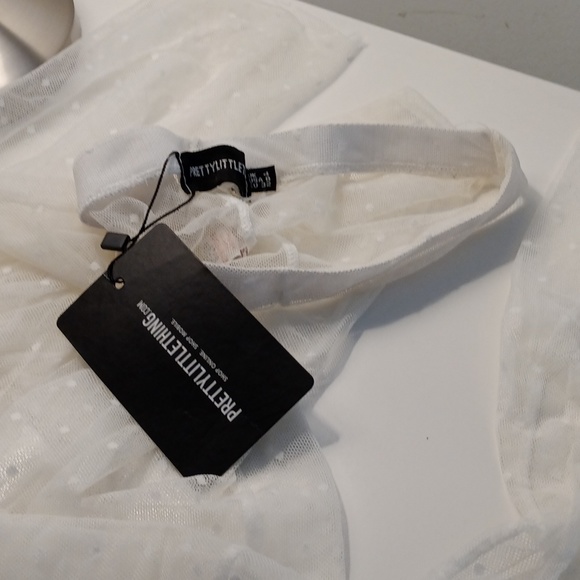 !!Never been worn!! Sheer polka leggings - Picture 3 of 5